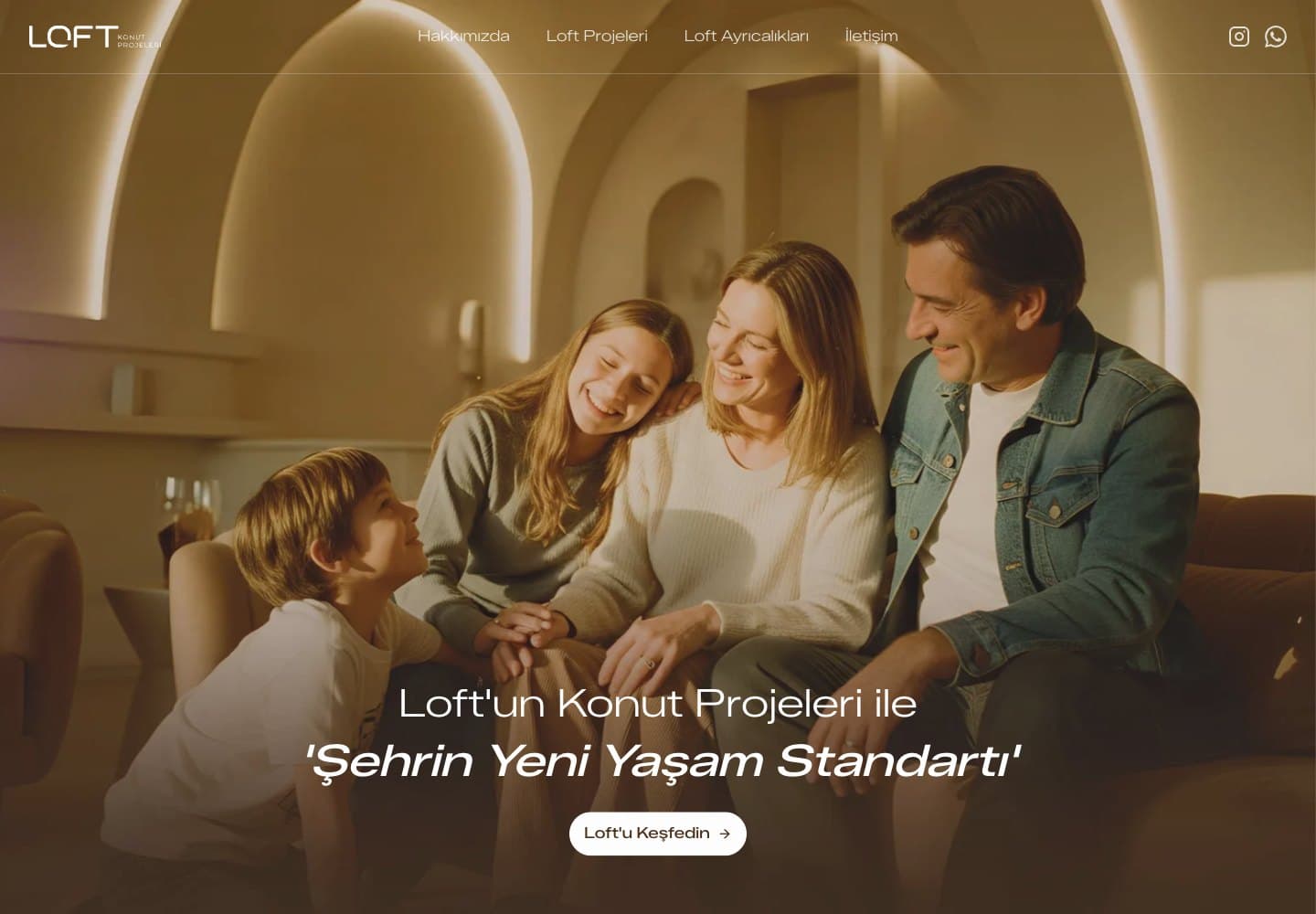 Loft Konut Projeleri website